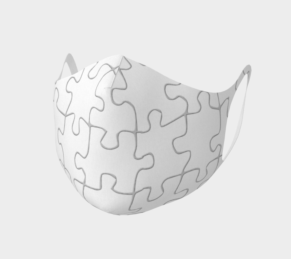 Aperçu de Face Mask Puzzle Double Knit, AOWSGD