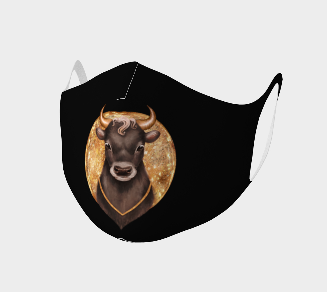 Aperçu 3D de Black bull with gold