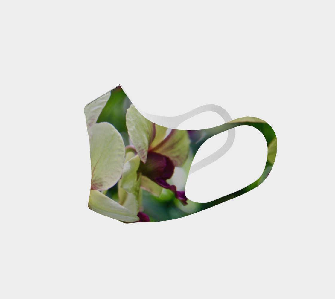 Orchid Garden 3 Easy Breathe Face Covering preview #2
