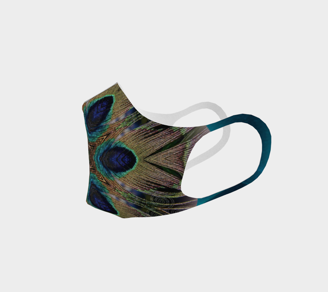Peacock Power Easy Breathe Face Covering preview #2