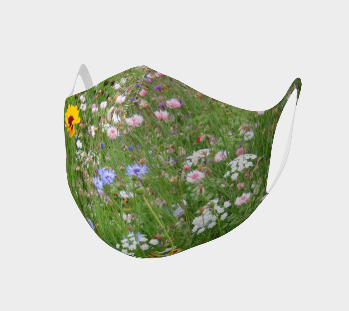 Face Mask Style 2 - Wildflowers preview #1