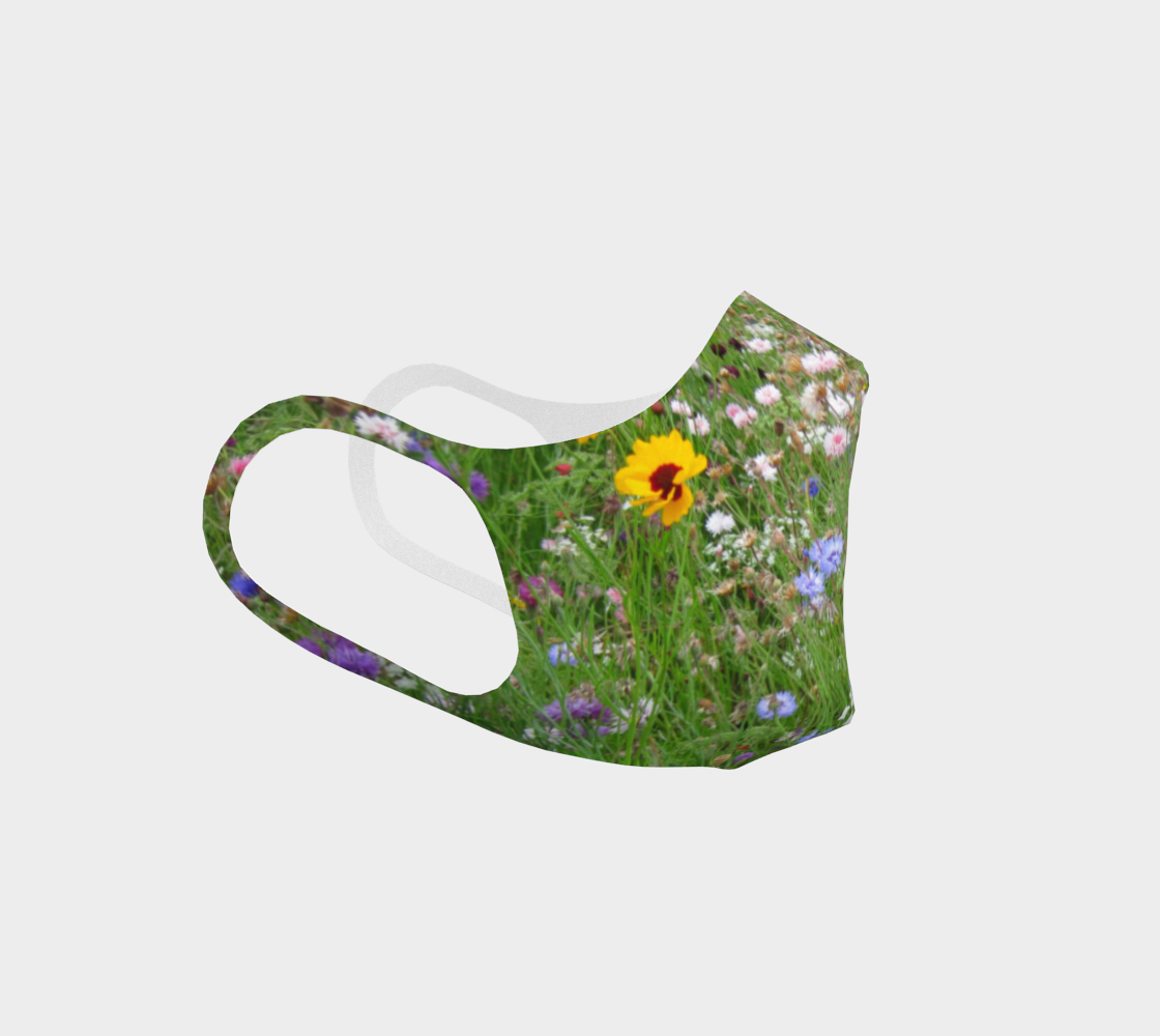 Face Mask Style 2 - Wildflowers preview #3