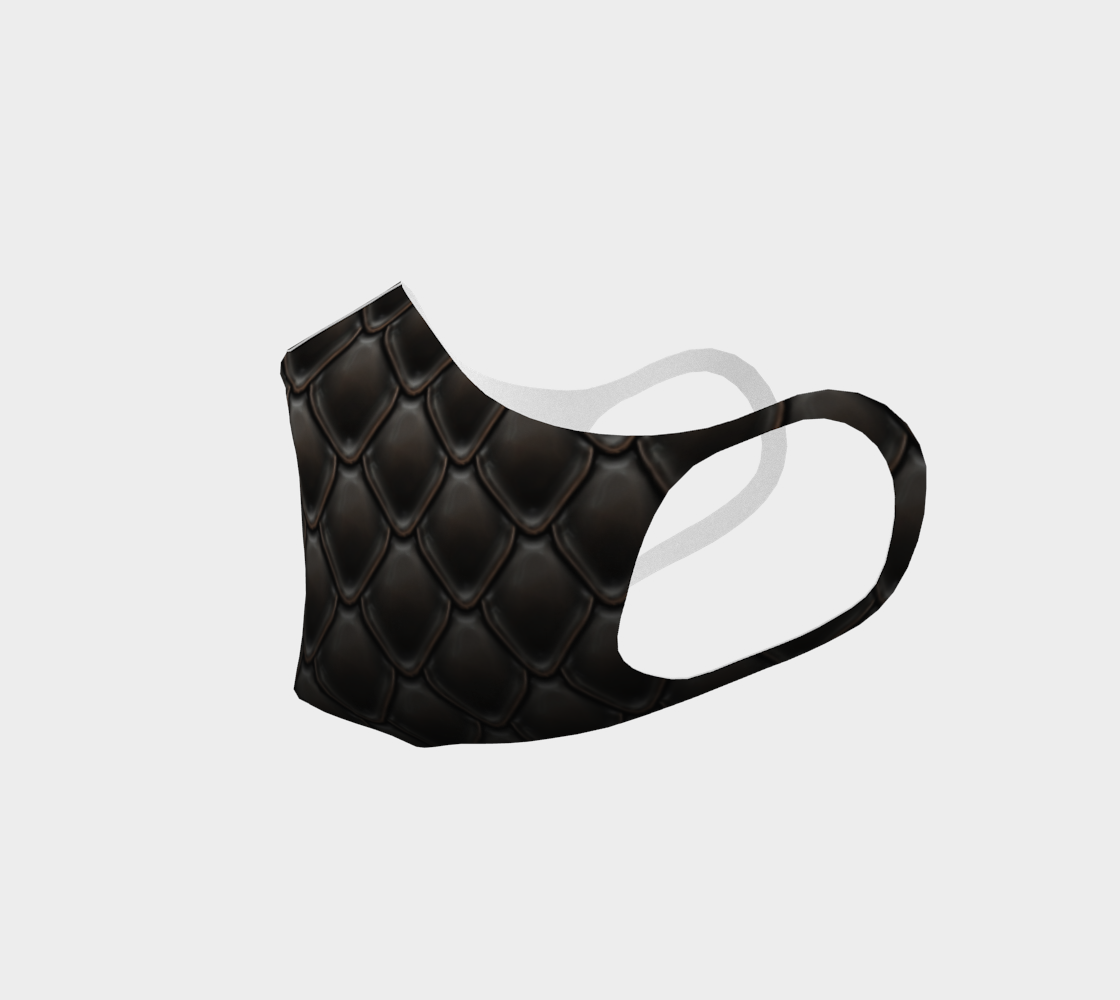 Face Mask Style 2 - Midnight Dragon preview #2