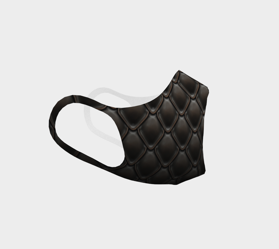 Face Mask Style 2 - Midnight Dragon preview #3