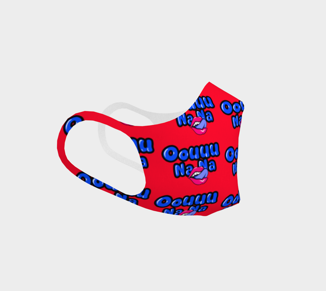 "Oouuu Na Na " Knit Face Mask preview #3
