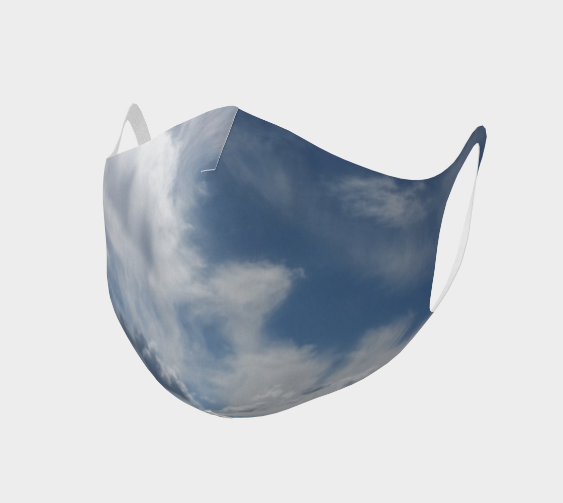 March Sky with Clouds Double Knit Mask preview