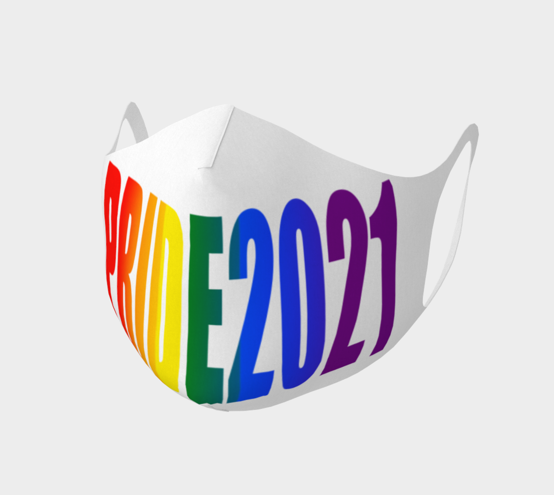 LGBT Rainbow Flag Typography Pride 2021 preview