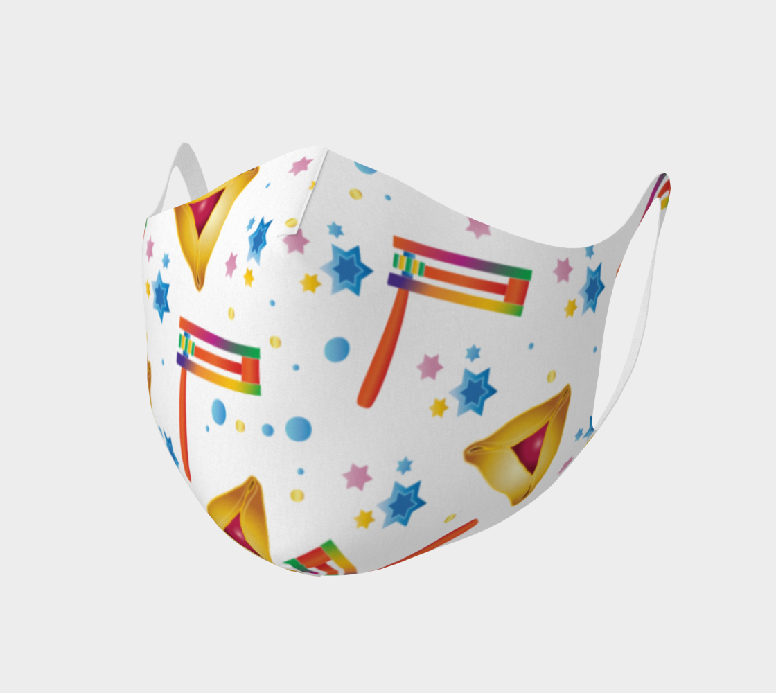 Happy Purim Festival Jewish Holiday Pattern preview