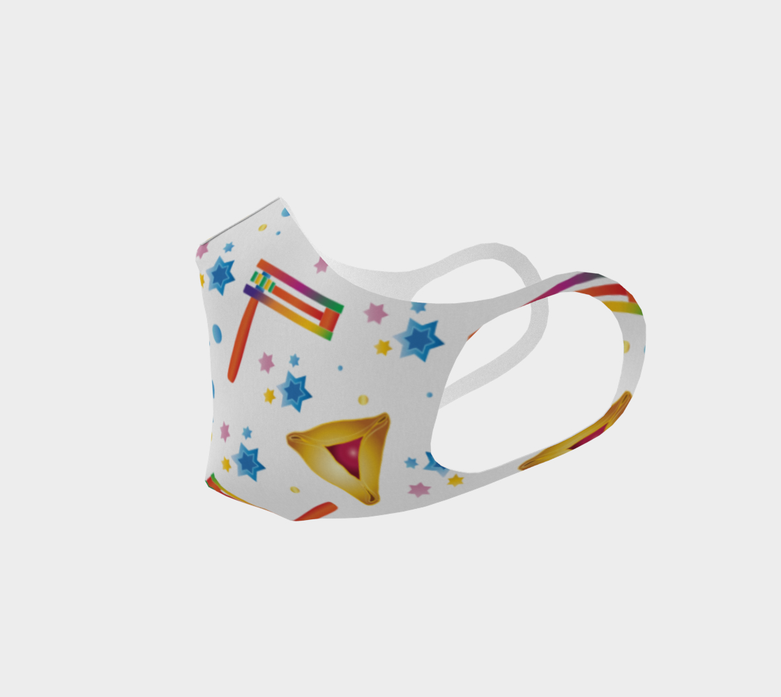 Happy Purim Festival Jewish Holiday Pattern preview #2