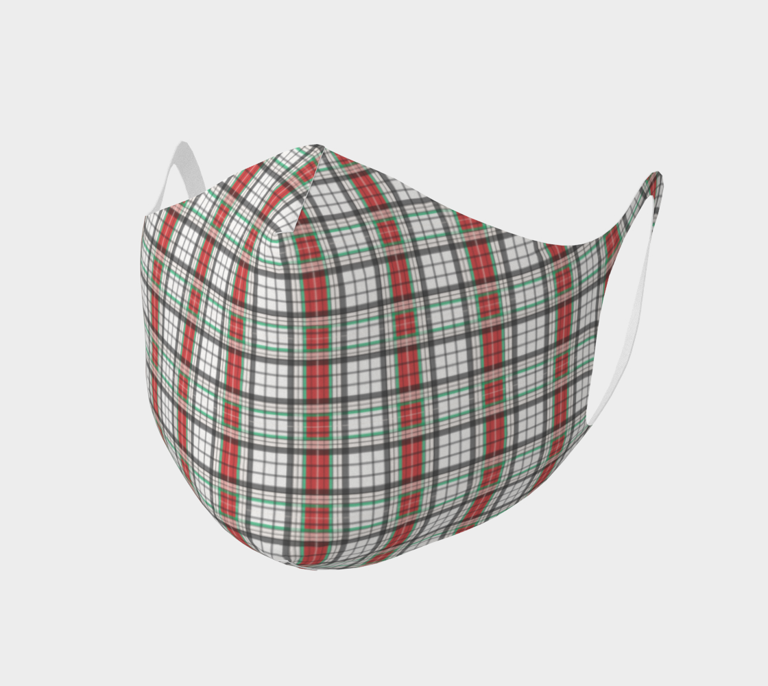 Classic Plaid Double Knit Face Covering preview
