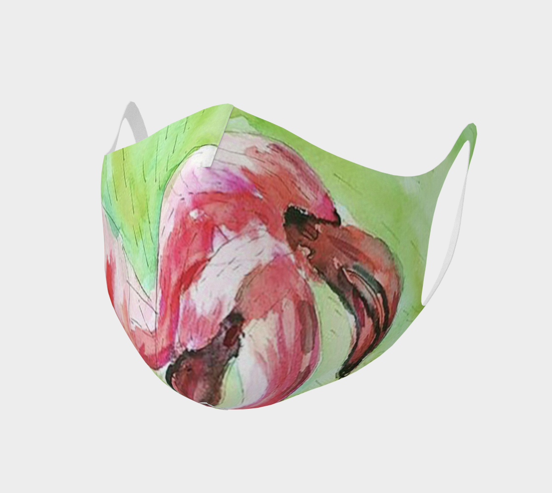 Flamingo Love Mask preview