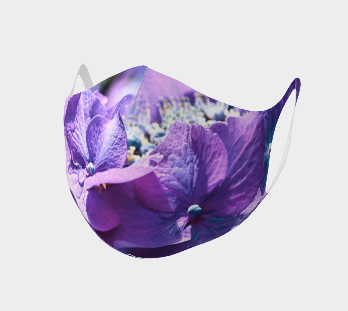 Double Knit Flower Face Covering preview #1