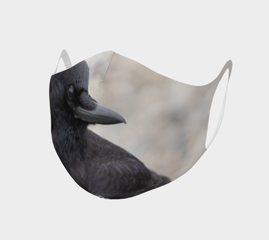 Double Knit Crow Face Covering preview #1