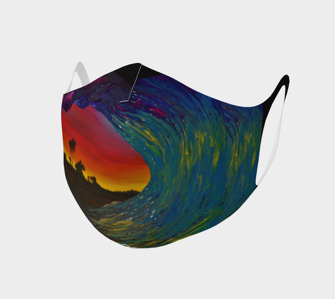 Sunset Wave mask aperçu