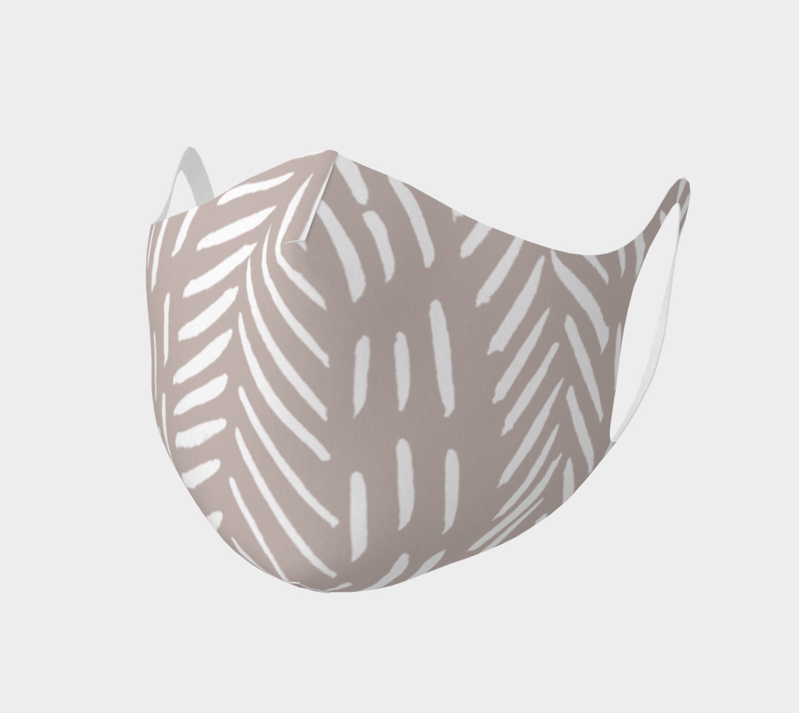 Abstract herringbone pattern - beige aperçu