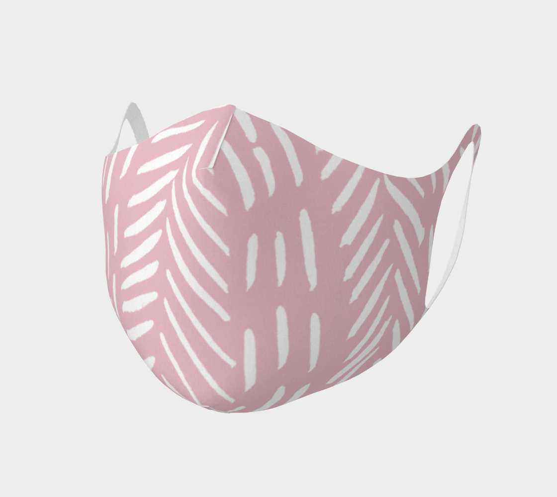 Abstract herringbone pattern - pink aperçu