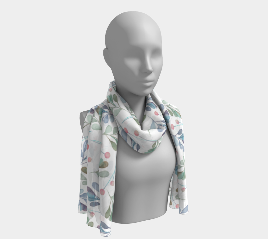Winter Berries Long Scarf preview