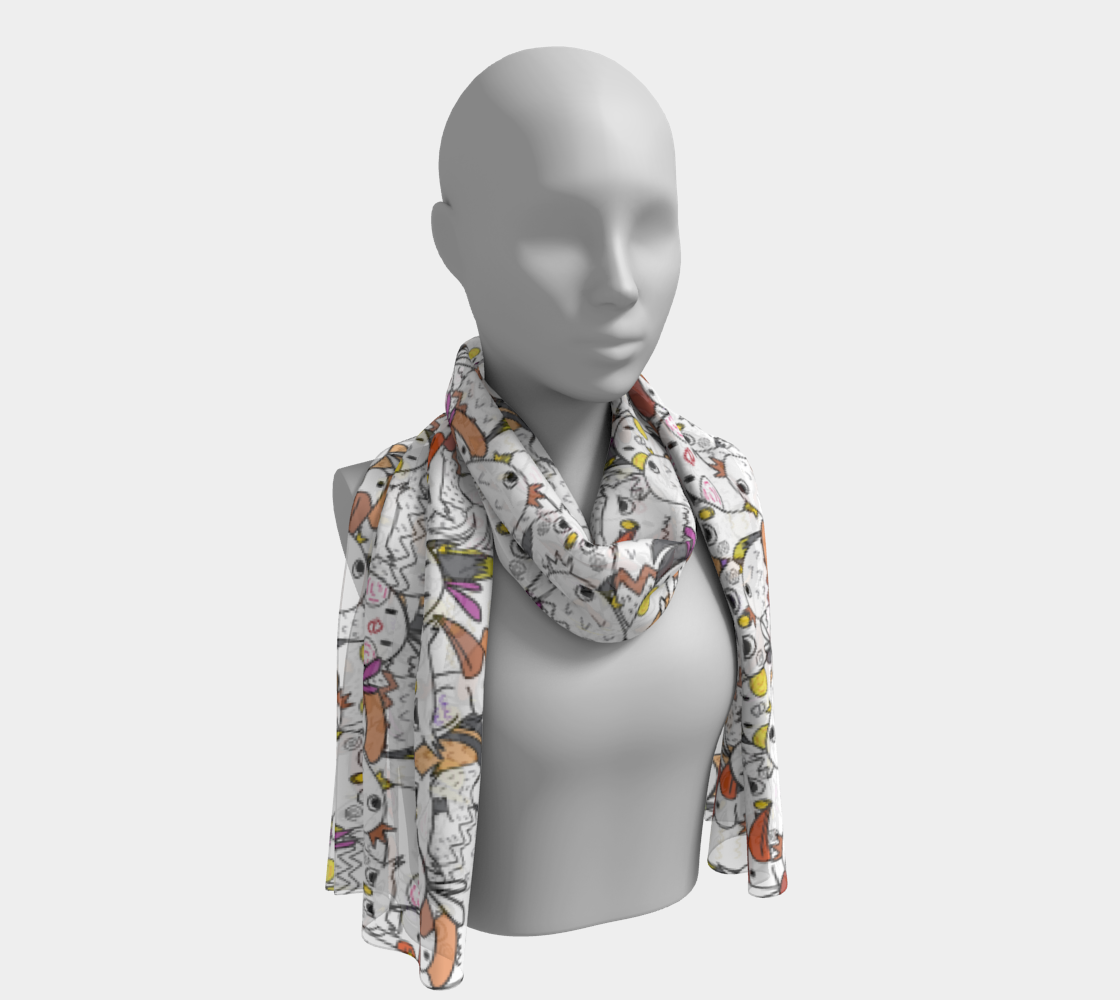 City Of Birds Long Scarf preview
