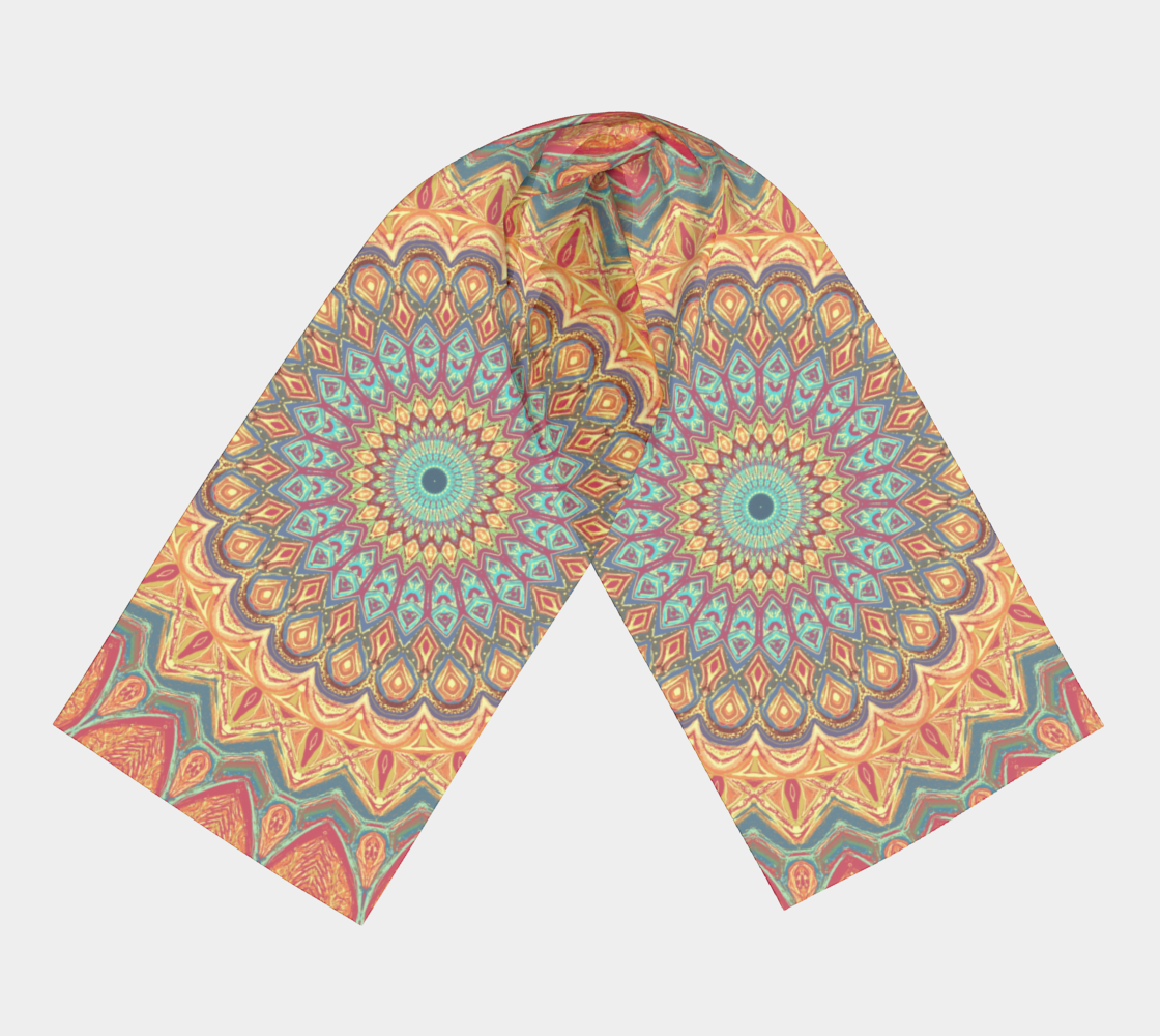 Jewel Mandala Long Scarf preview #3