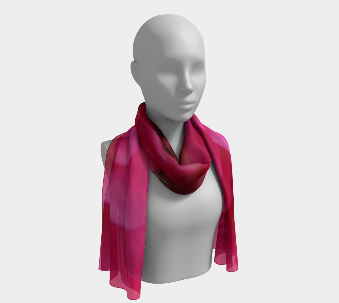 Multi Petaled Rose Long Scarf 160526a preview