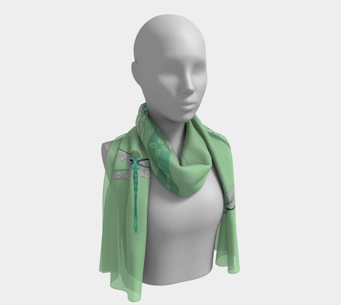 Lovely Dragonfly Long Scarf preview