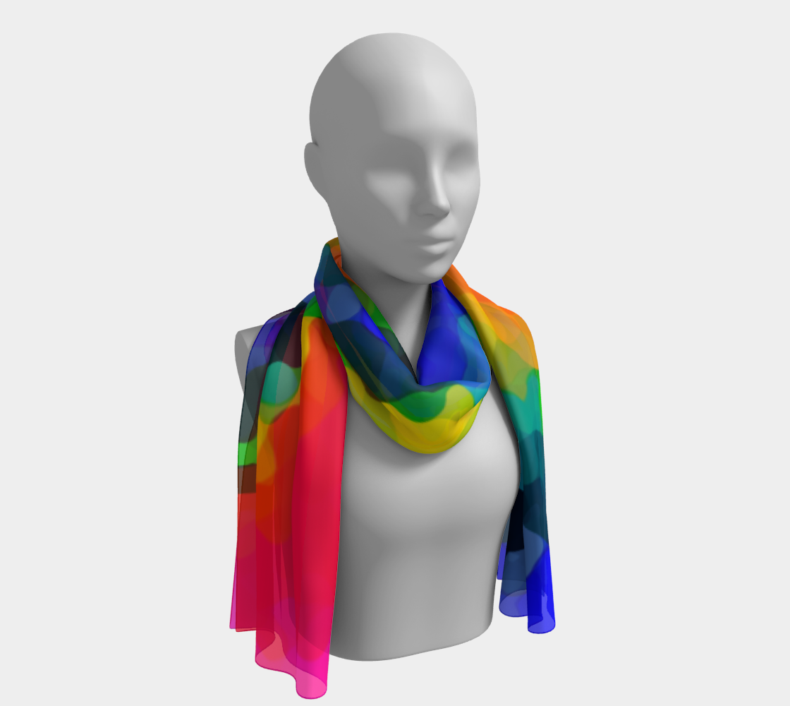Rainbow GO Long Scarf preview