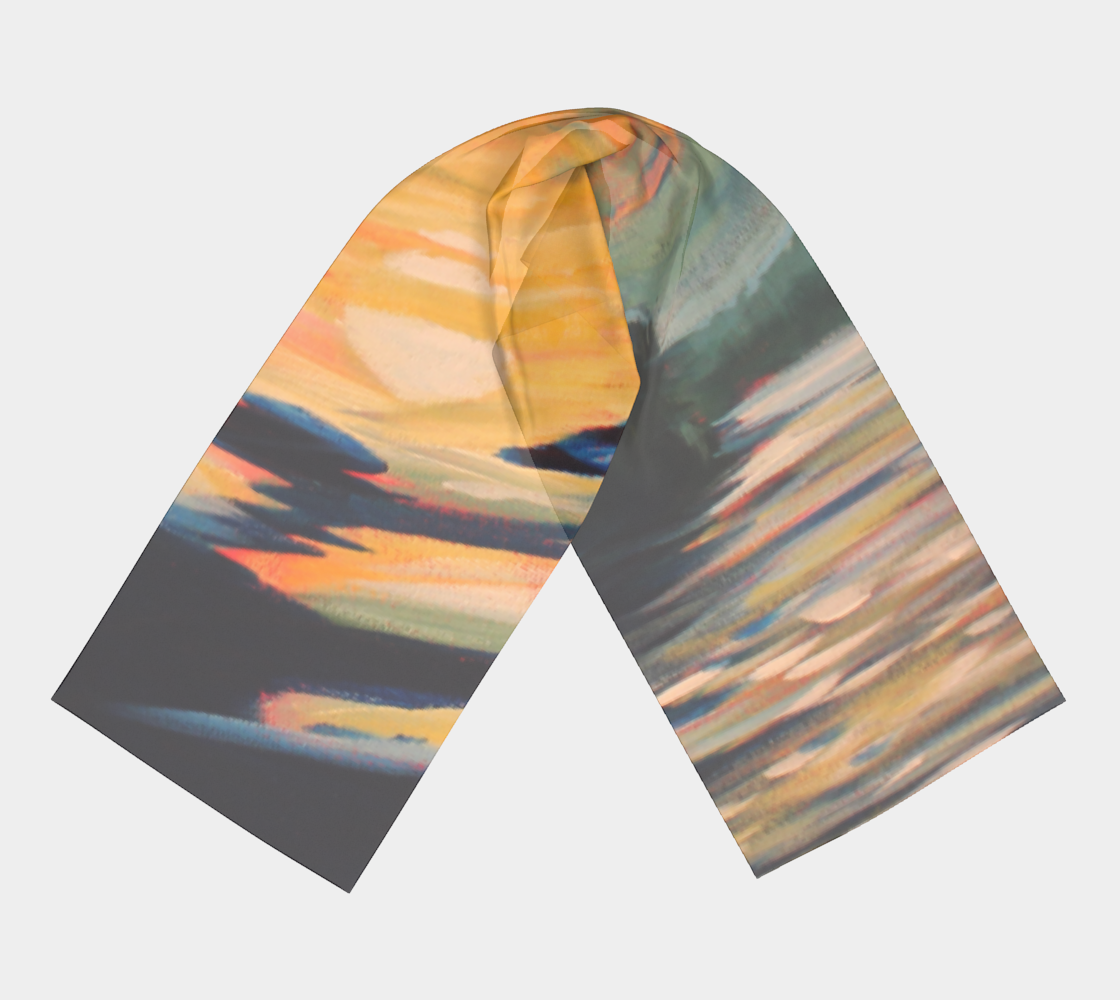 Moon Swept Clouds Scarf preview #3