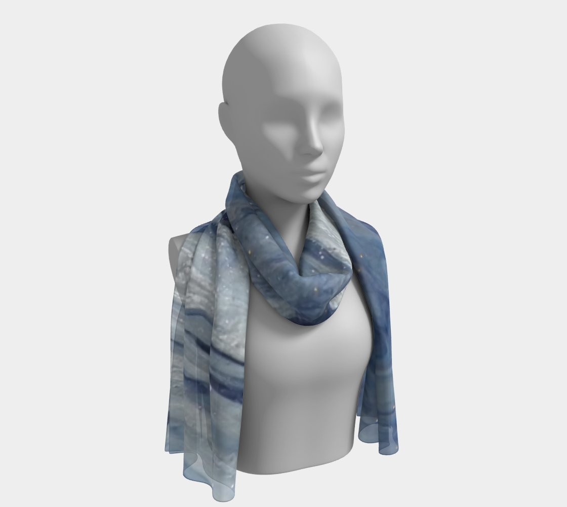 Aqua Abyss Long Scarf preview