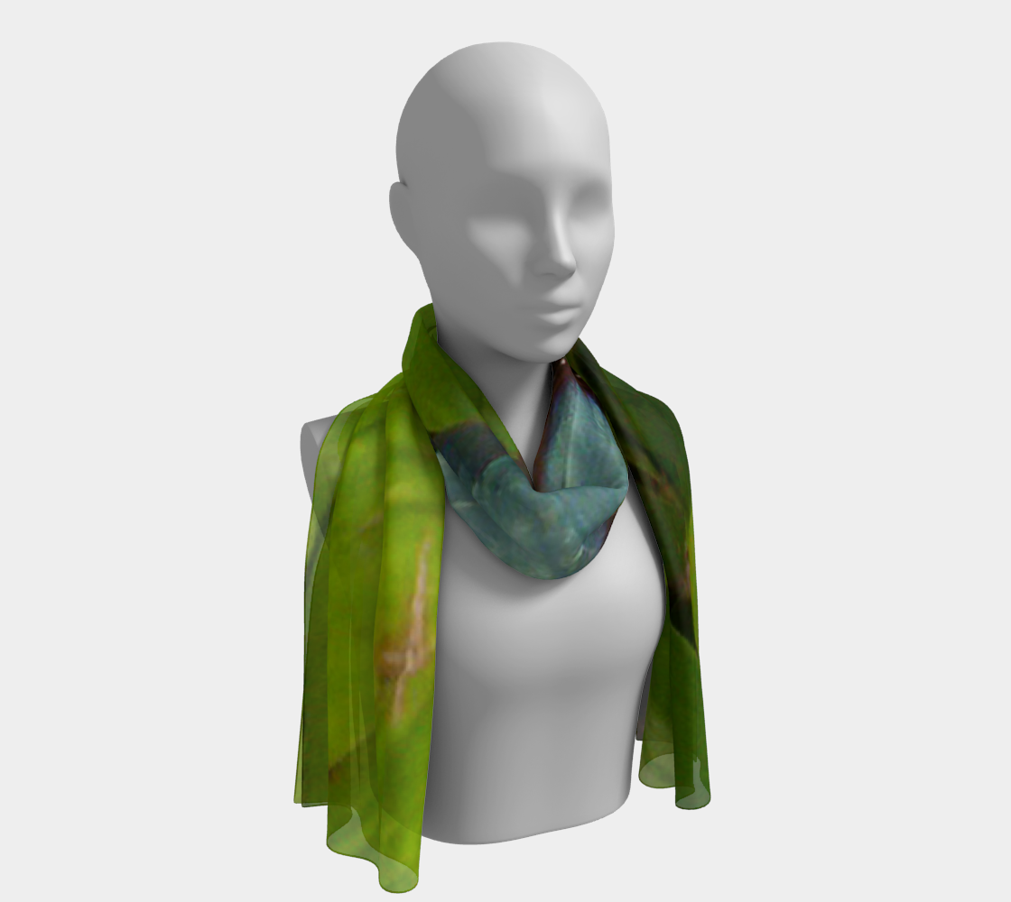 Blue Morpho Butterfly Long Scarf preview #1