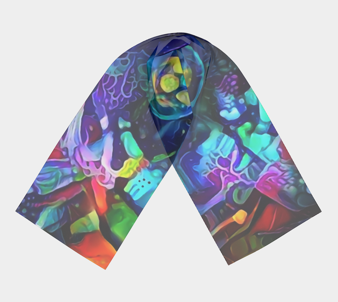 Rain Flower Long Scarf preview #3