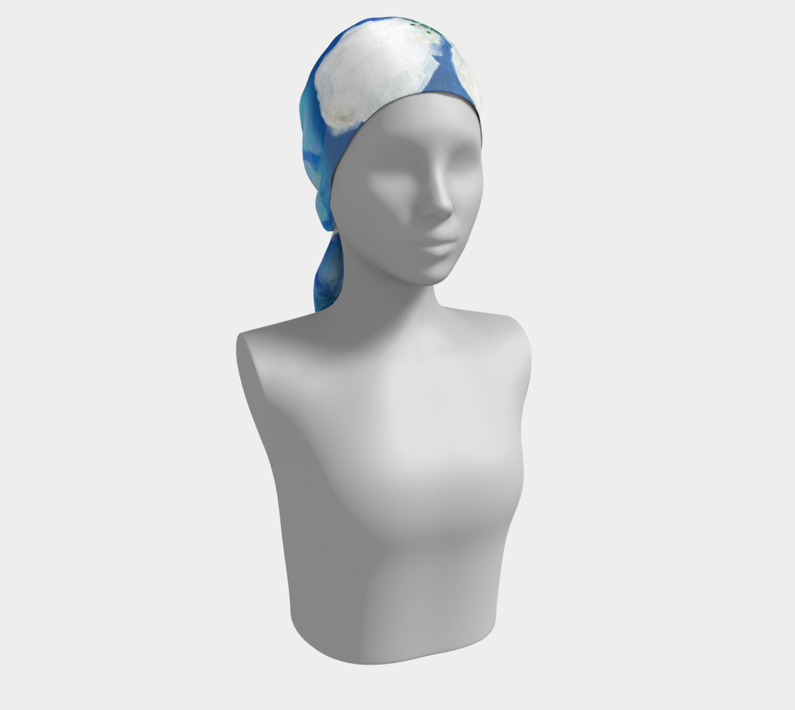 Blue Painted Flower preview #2
