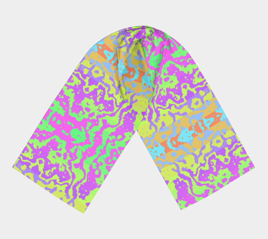 Neon Rainbow Animal Print preview #3