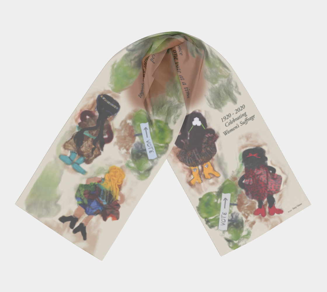 Suffrage Scarf 10 x 45 preview #3
