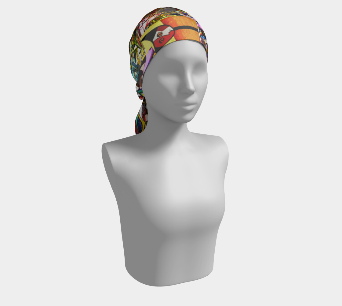 Picasso Montage scarf preview #2