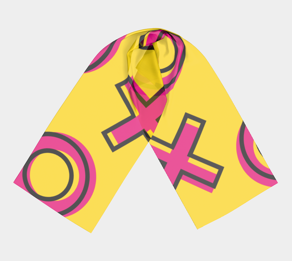 XO80 (Illustration) Long Scarf preview #3