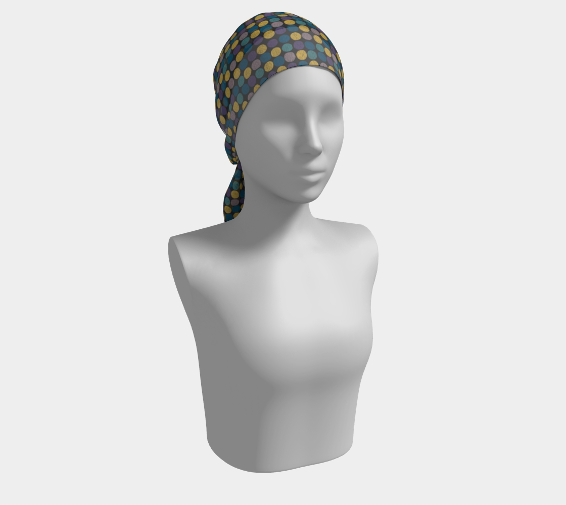 Purple, blue and yellow dots. preview #2