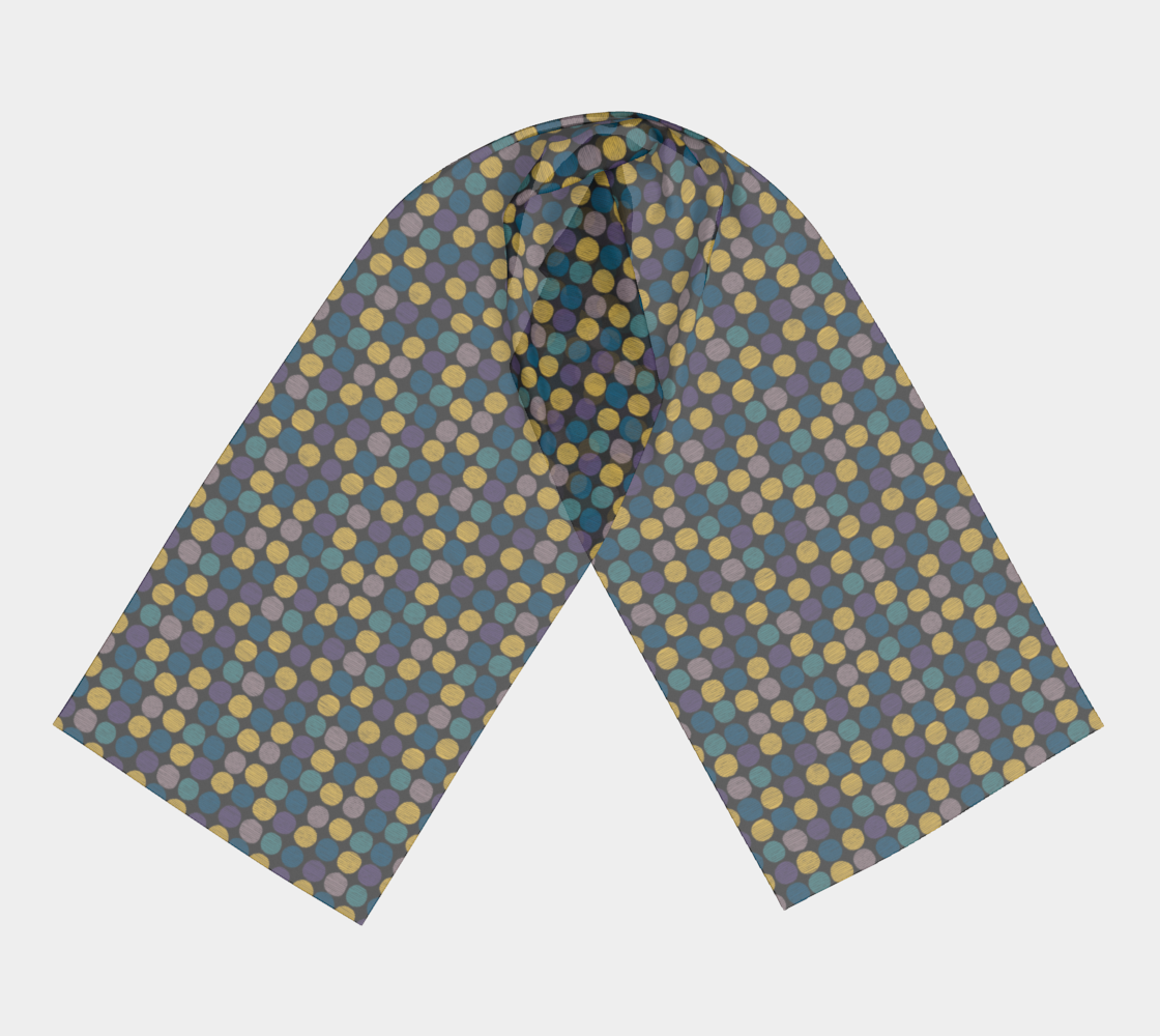 Purple, blue and yellow dots. preview #3