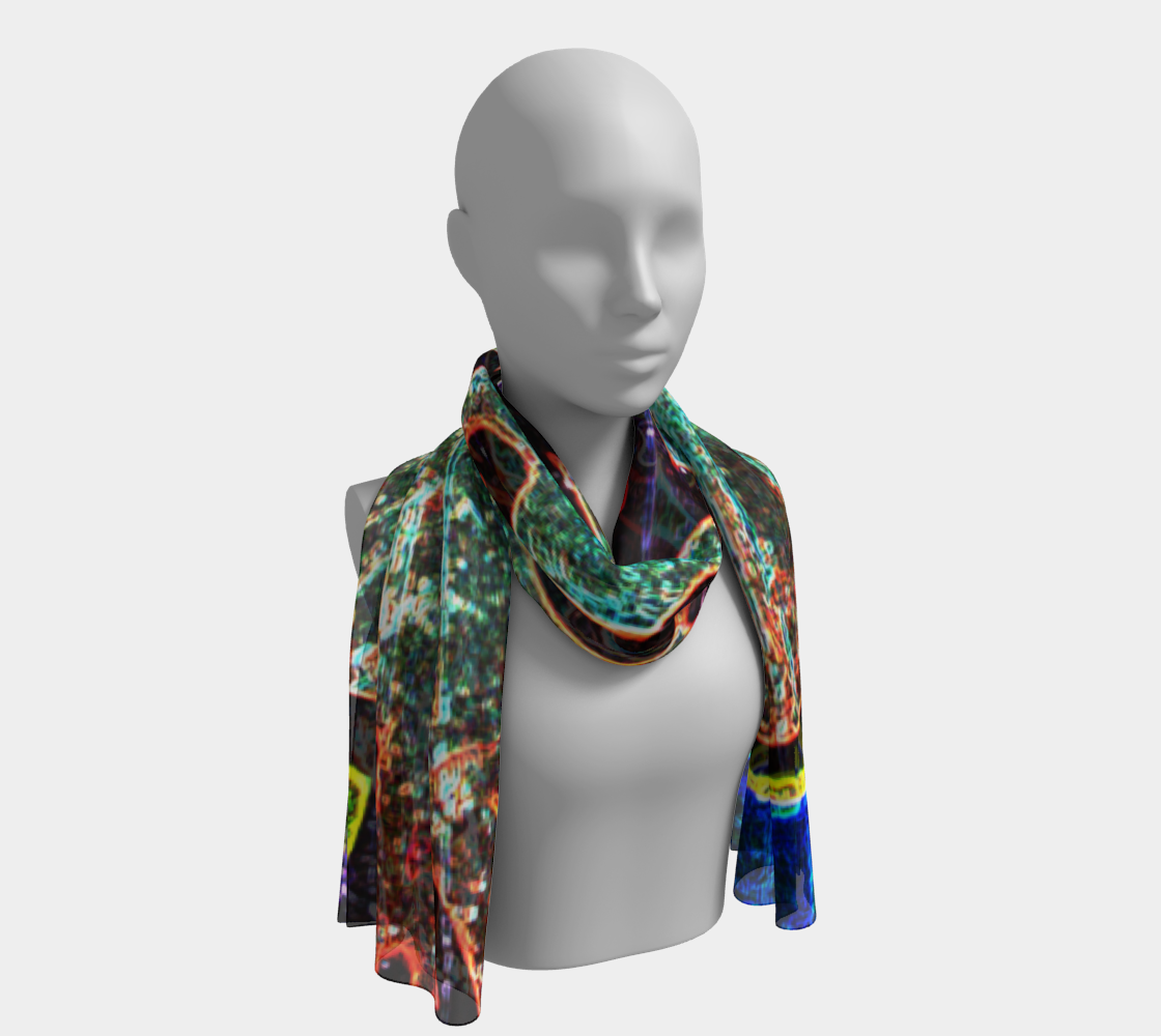 Graffiti 7 Long Scarf preview #1