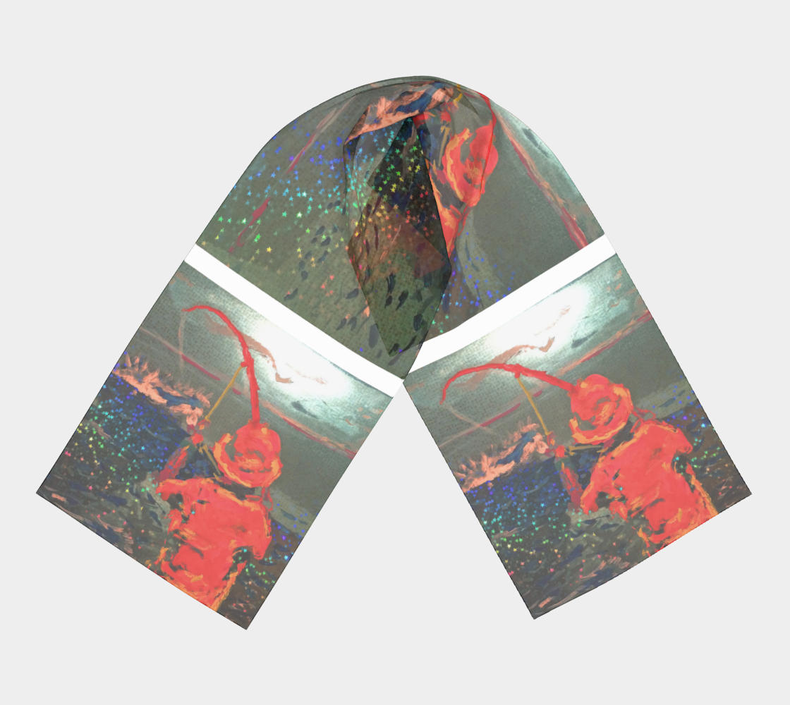 Star-Spangled Lucky Fishing Scarf preview #3