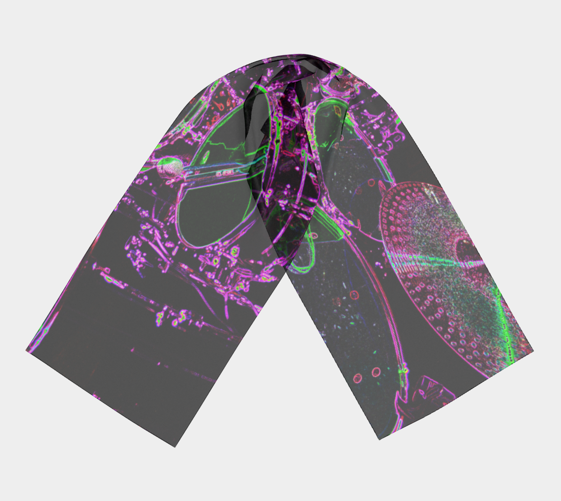 Drums Long Scarf preview #3