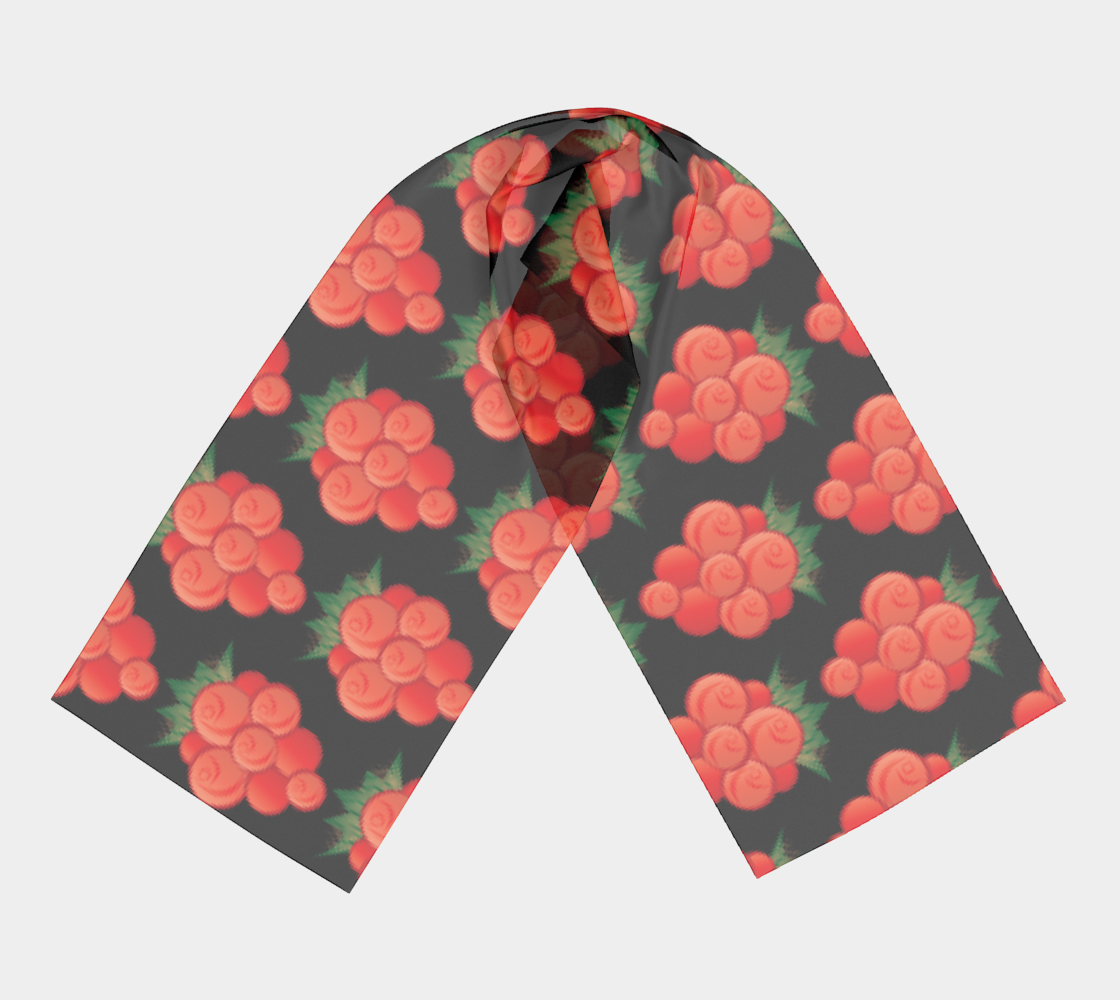 Aperçu de Salmonberry Long Scarf #3
