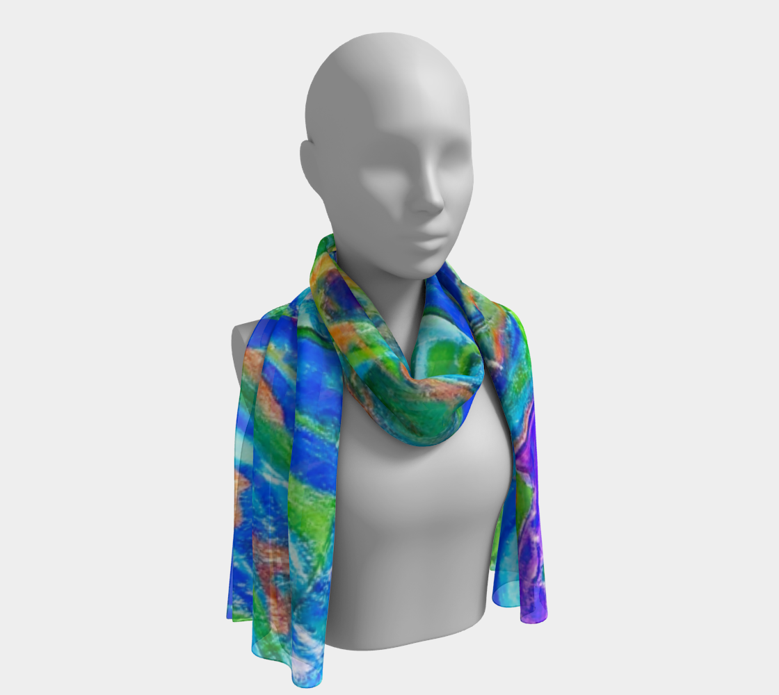 Green Bush Long Scarf preview