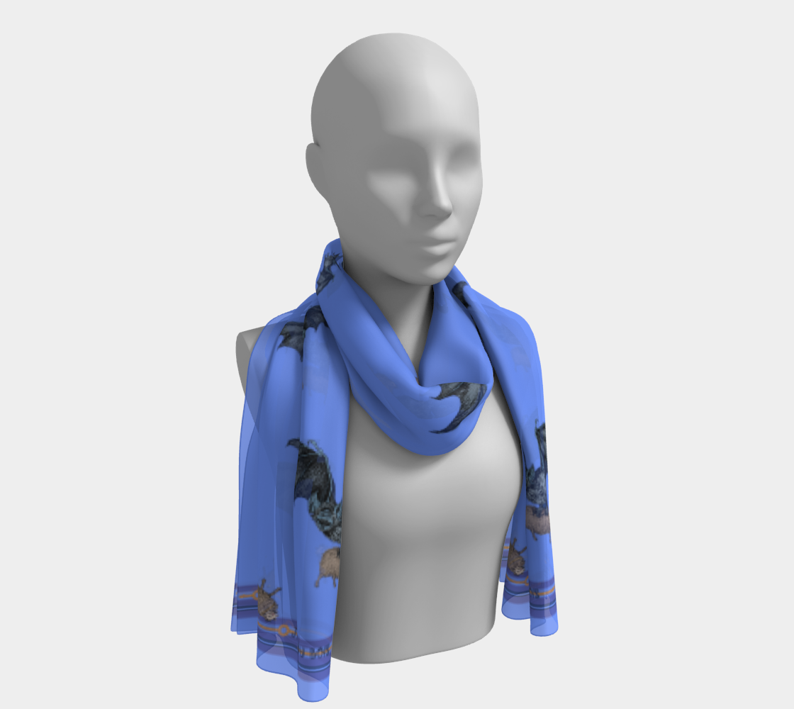 Long Vampire Scarf Pale preview #1