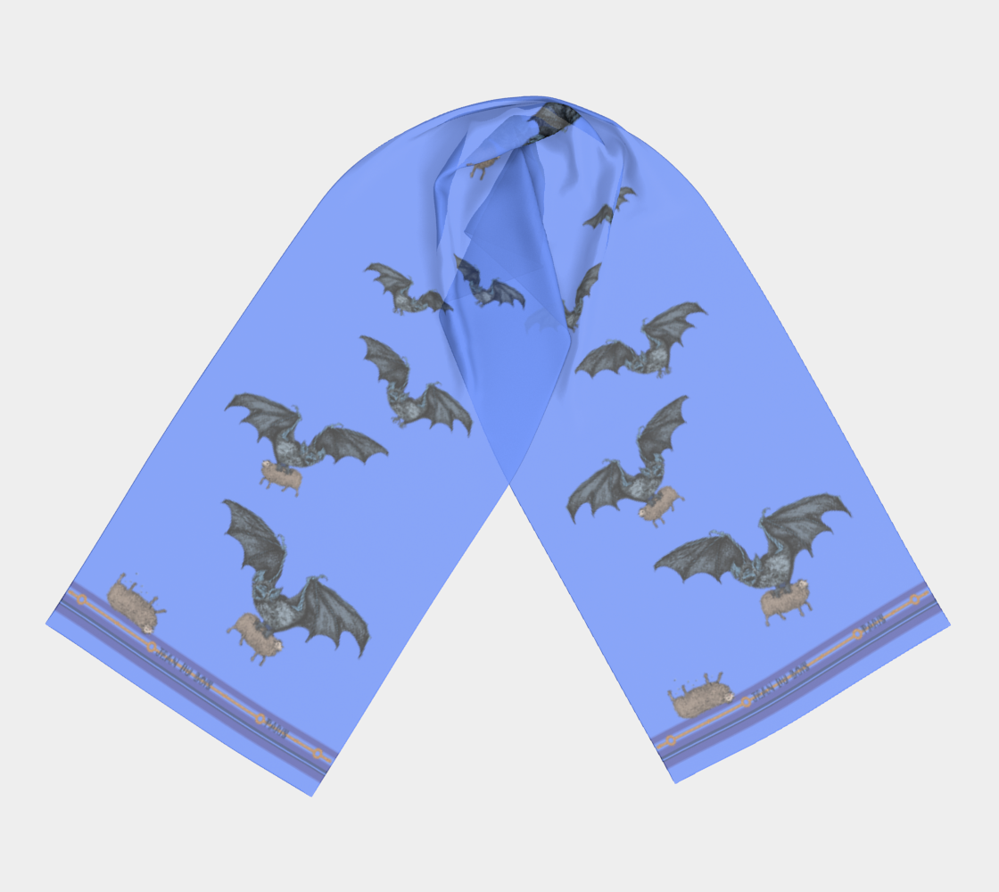 Long Vampire Scarf Pale preview #3