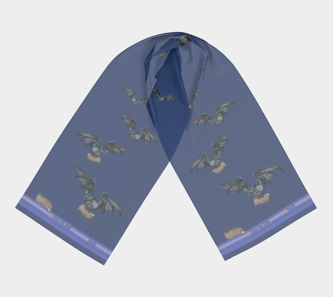 Long Vampire Scarf Dark preview #3