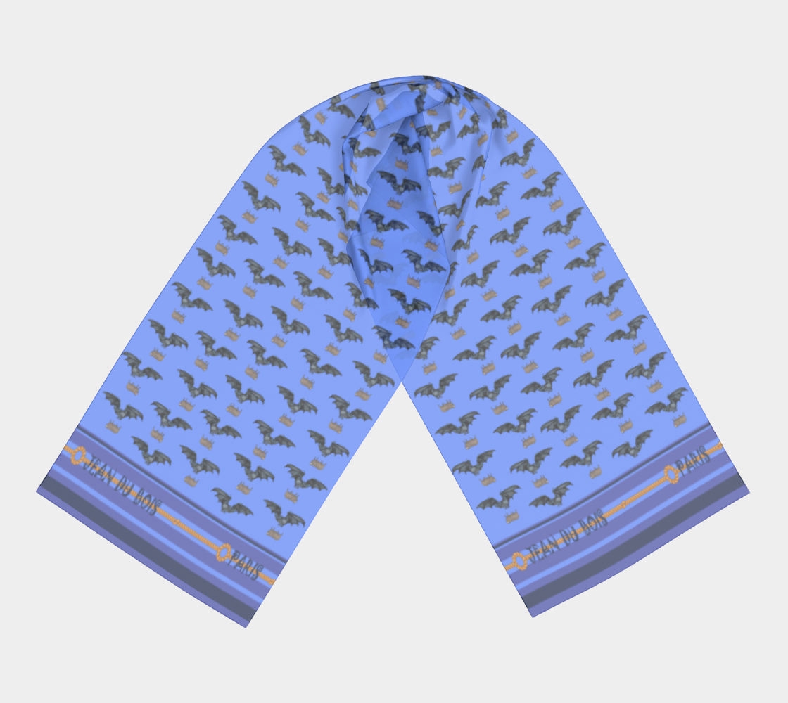 Long Vampire Scarf Small Bats preview #3