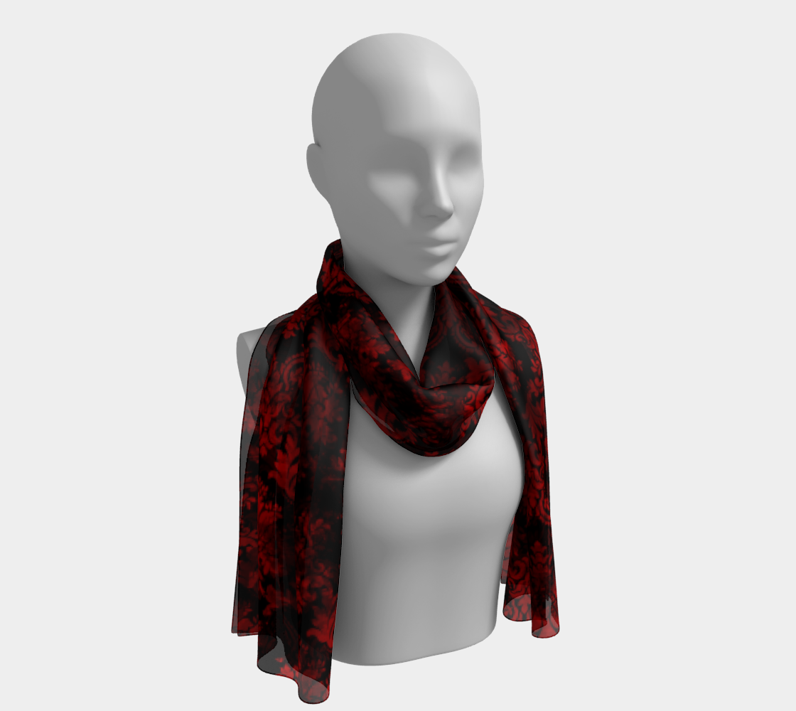 Vampire Damask Long Scarf preview #1