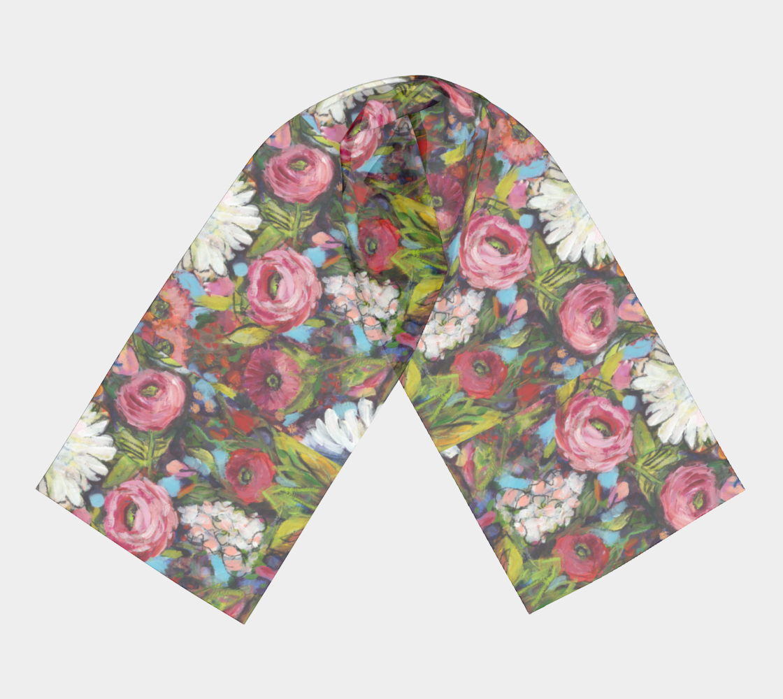 Splash Silk Scarf preview #3