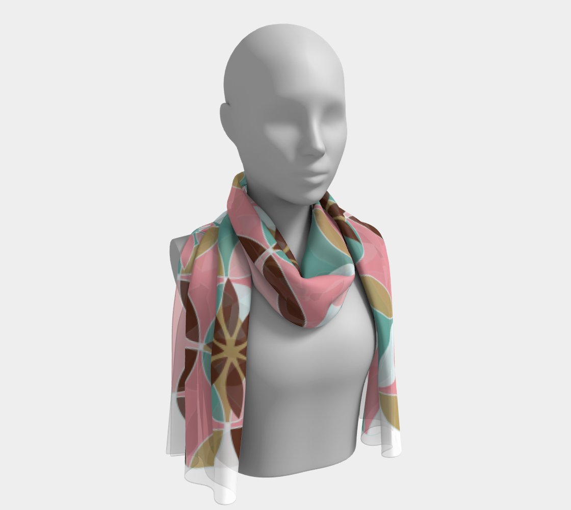 Kaleidoscope 3 Spring Long Scarf preview