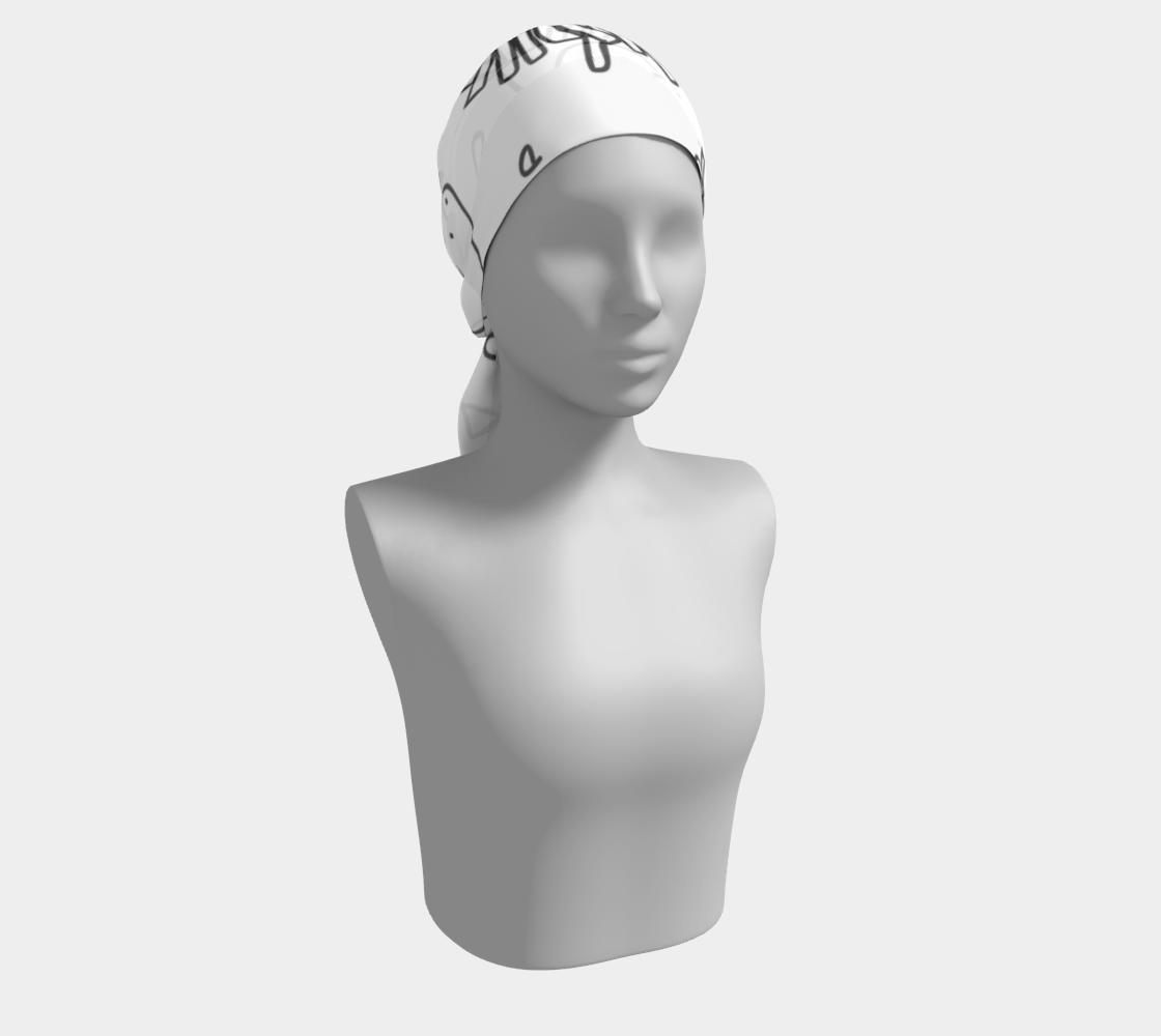 Fast Food long scarf preview #2